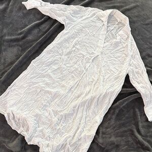 Classic White Long Sleeve Top